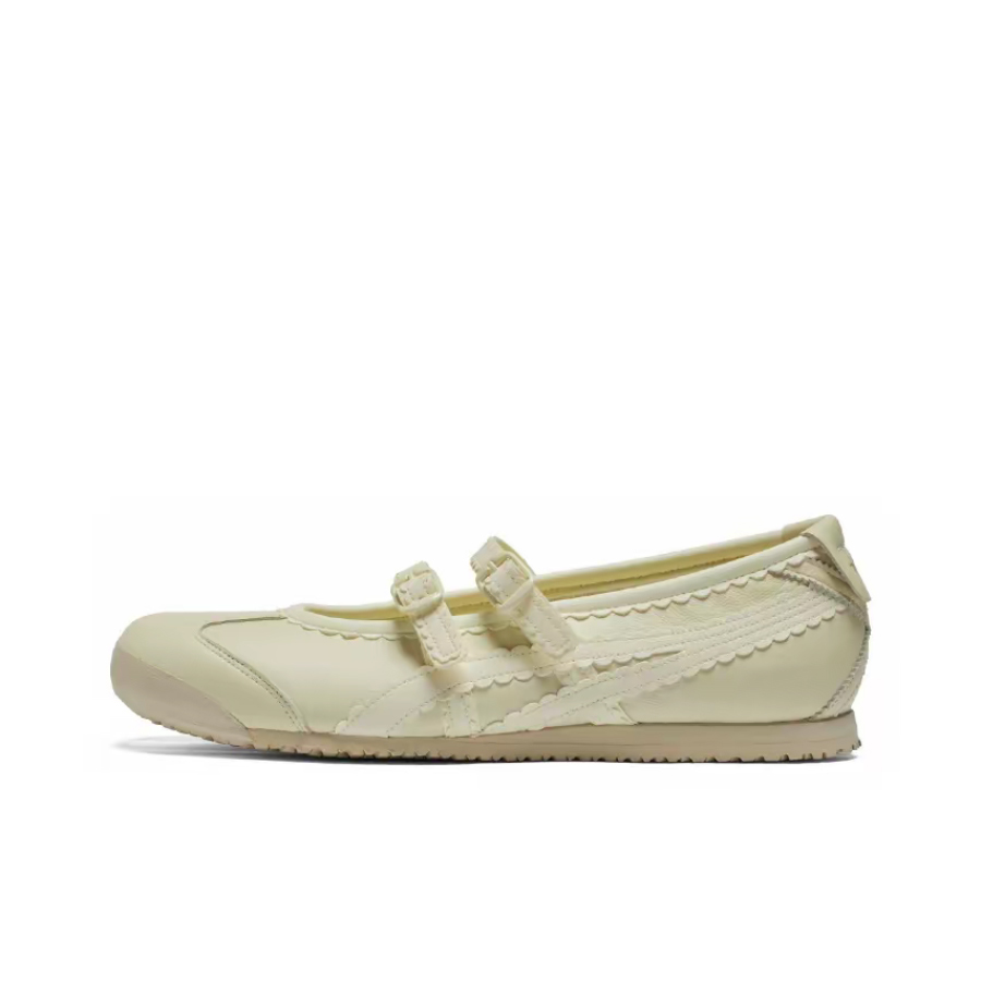 Women'S Shoes Tiger Onitsuka - Onitsuka Tiger MEXICO 66 TGRS รองเท้าลำลองผู้หญิงสีเบจทรงเตี้ย