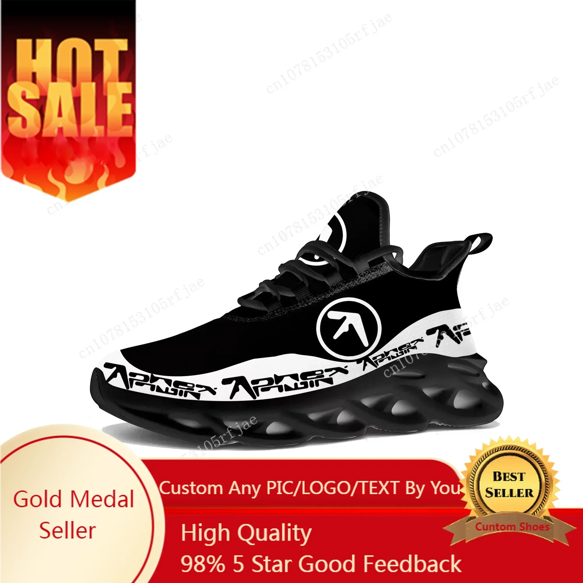 Women'S Shoes Running Sports - รองเท้าผ้าใบ Aphex Twin Flats สำหรับผู้ชายและผู้หญิง รองเท้ากีฬา