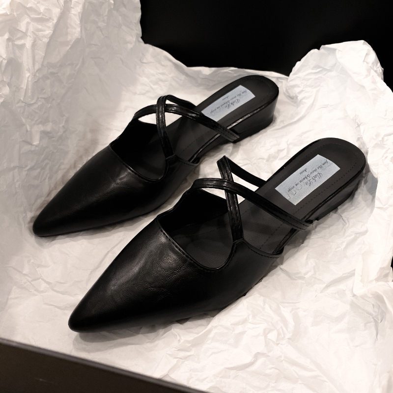 Women'S Shoes Size 12 - รองเท้าส้นแบนแบบสวมสำหรับผู้หญิง รองเท้าแตะหัวแหลม รองเท้ามูล รองเท้าดีไซน์เนอร์แบบสวมเปิดส้น รองเท้าลำลองสำหรับเดินเล่น รองเท้าแตะแบบสวมลำลอง
