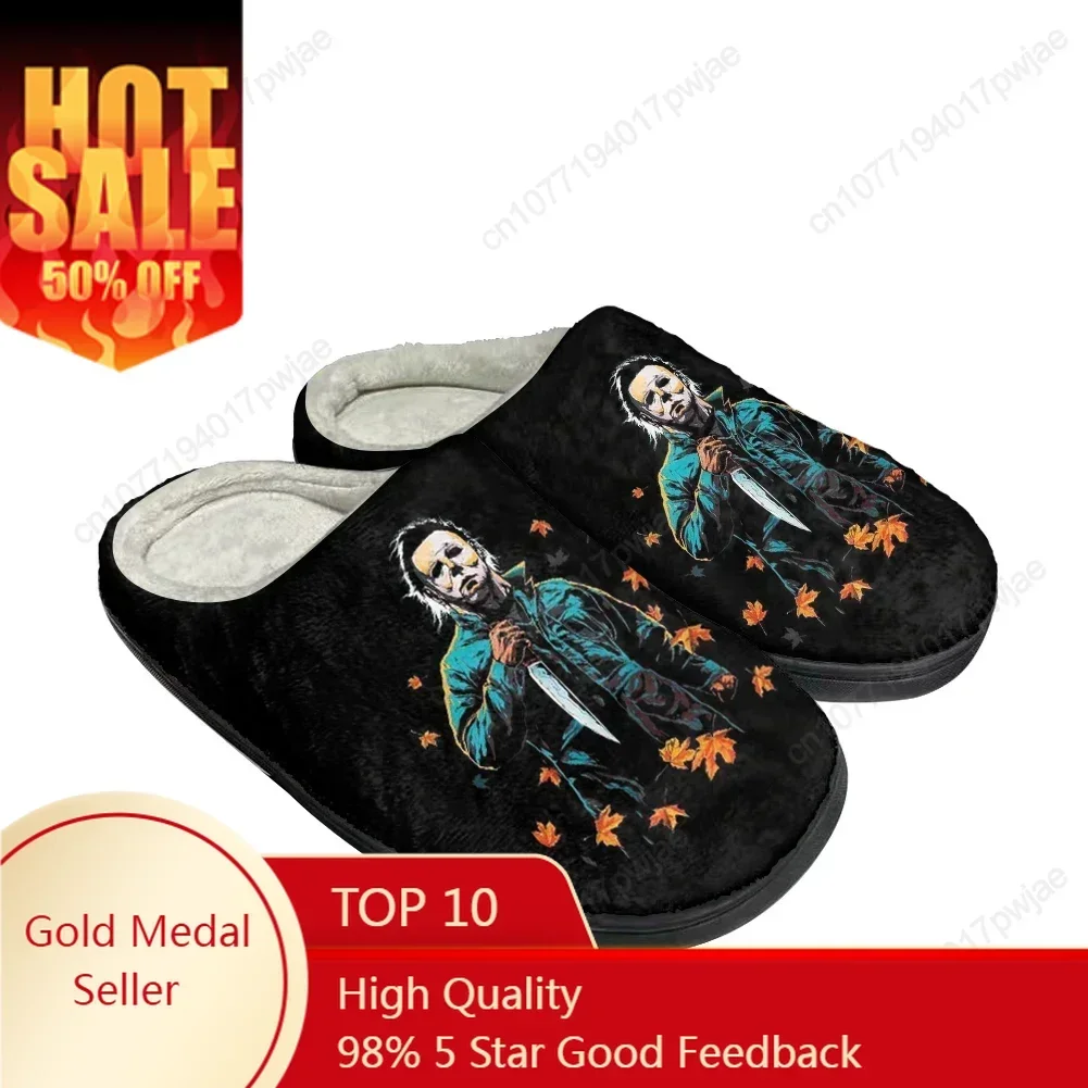 Women Shoes Myer - รองเท้าแตะผ้าฝ้ายเทอร์เรอร์ ไมเคิล ไมเยอร์ส สำหรับผู้ชายและผู้หญิง รองเท้าแตะลำลองแบบนุ่ม อุ่นสบาย