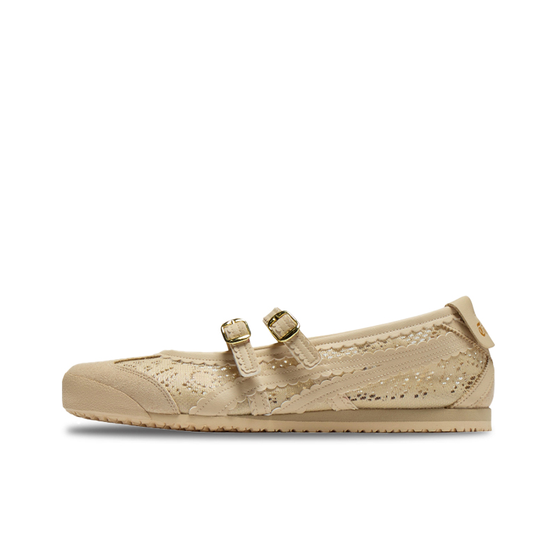 Women'S Shoes Tiger Onitsuka - Onitsuka Tiger MEXICO 66 TGRS รองเท้าสตรีสีเบจแบบแมรี่เจน
