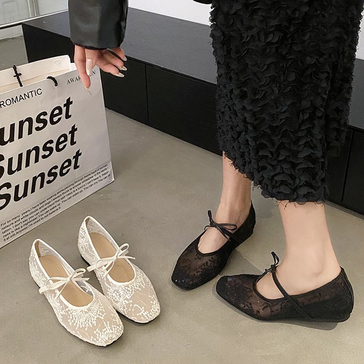 รองเท้าบัลเล่ต์แบบสวมสำหรับผู้ - Women'S Shoes Round Toe บทวิจารณ์และราคา