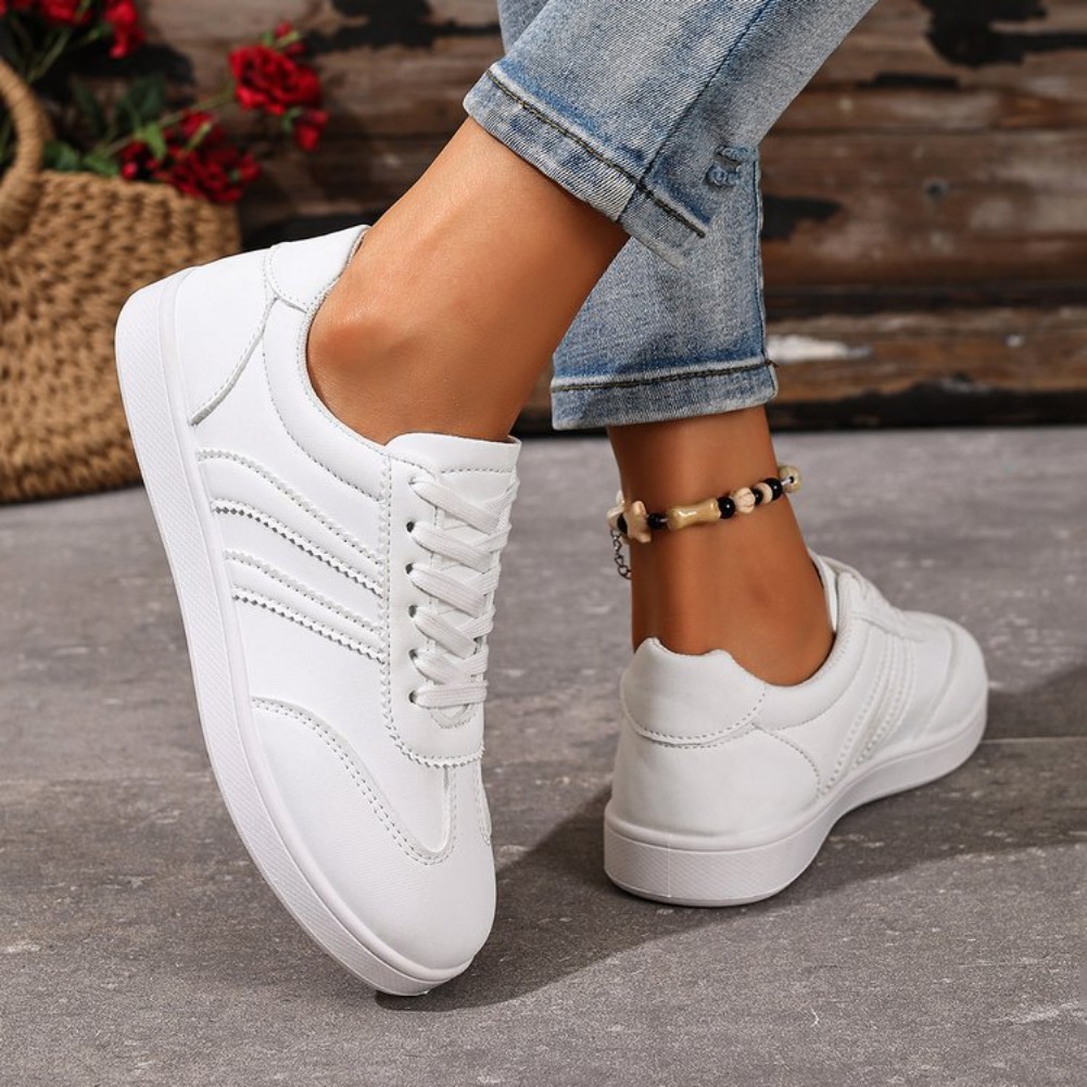 รองเท้าผ้าใบลำลองแฟชั่นใหม่ รอ - Women'S Shoes Running Sports บทวิจารณ์และราคา