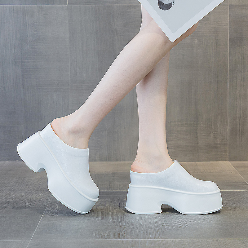 รองเท้าแตะหนังแท้แบบเปิดหลังสำ - Women Shoes Size Chart บทวิจารณ์และราคา