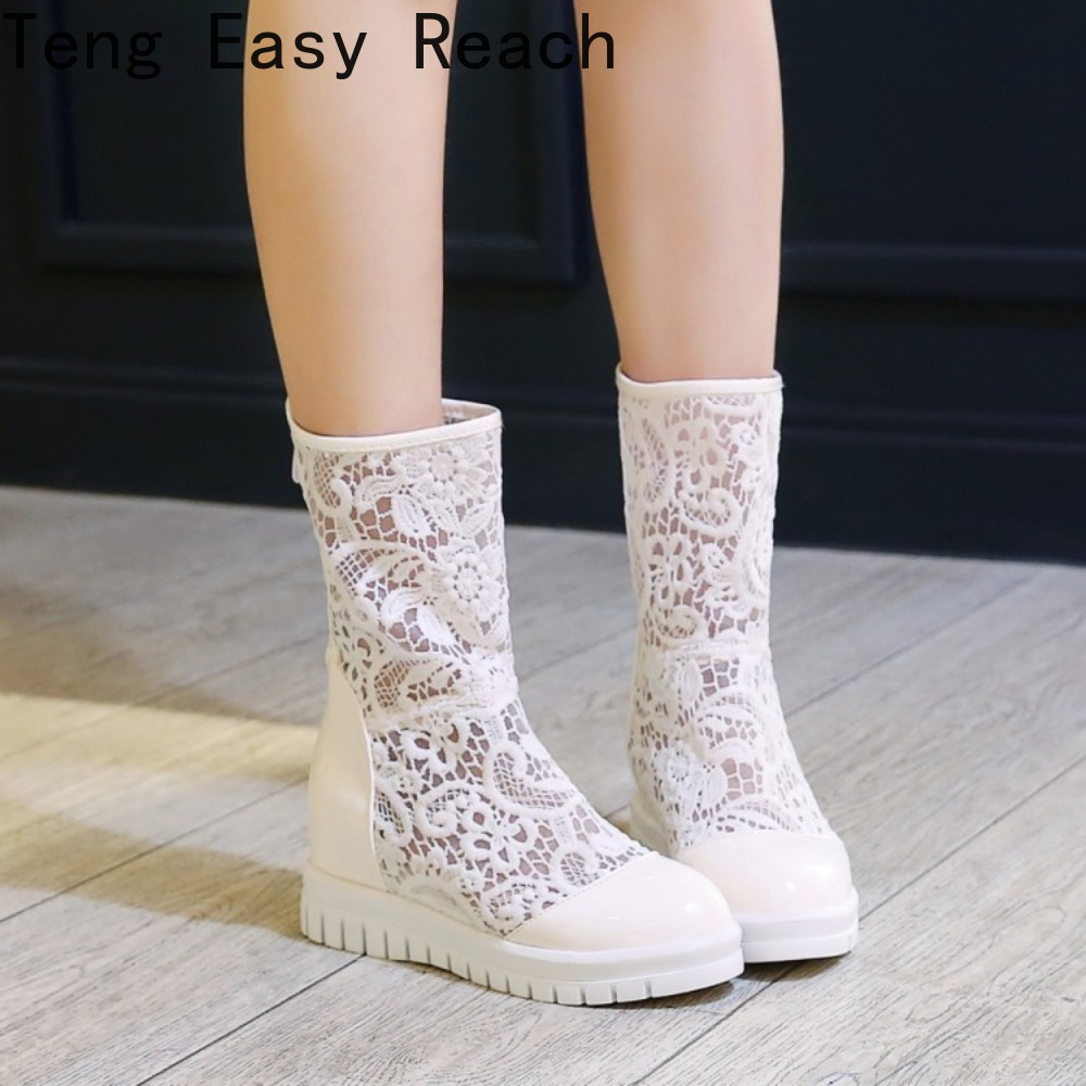 รองเท้าบูทฤดูร้อนสำหรับผู้หญิง - Women'S Shoes Easy Street บทวิจารณ์และราคา