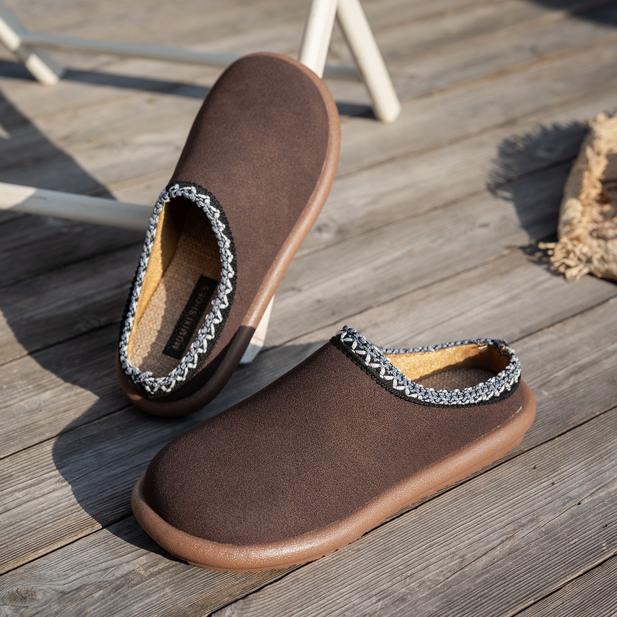 รองเท้าแตะปักลายสไตล์ชาติพันธุ - Women'S Shoes In Wide Width บทวิจารณ์และราคา