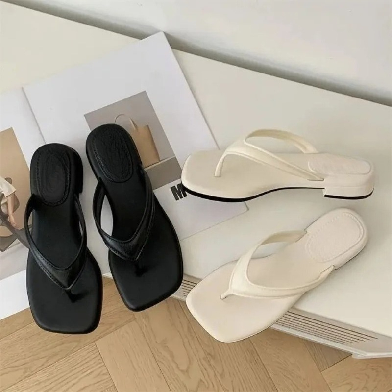 รองเท้าแตะสตรีแบบสวมหัวเหลี่ยม - Women'S Shoes For Flat Feet บทวิจารณ์และราคา