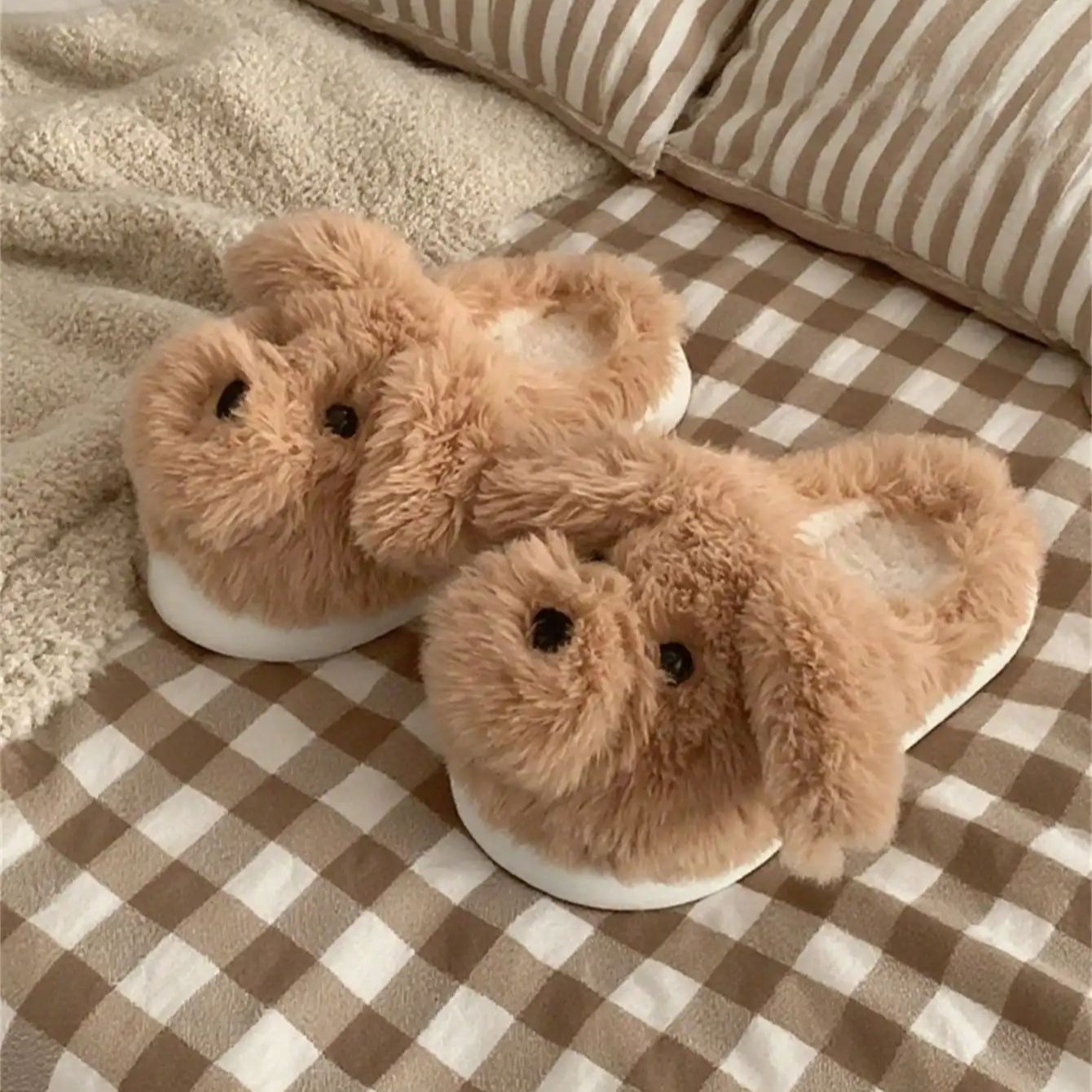 รองเท้าแตะขนสัตว์สำหรับผู้หญิง - Women Shoes Winter บทวิจารณ์และราคา