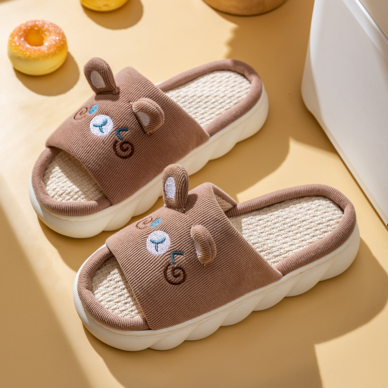 บ้านรองเท้าแตะผ้าลินินสําหรับผ - Women'S Shoes For Flat Feet บทวิจารณ์และราคา