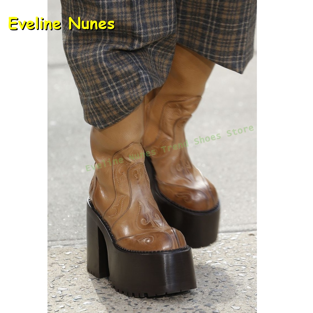 รองเท้าบูทปักลายทรงสูงถึงเข่า  - Women Shoes Size Chart บทวิจารณ์และราคา
