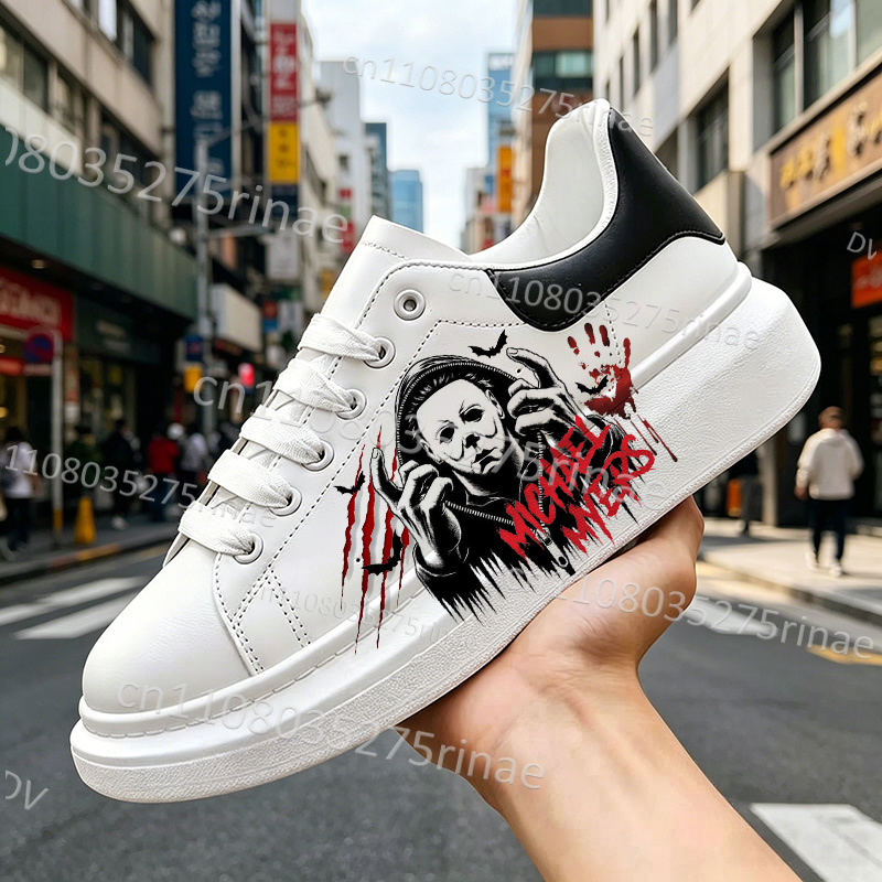 รองเท้าเทนนิสสีขาวลายพิมพ์สีดำ - Women Shoes Myer บทวิจารณ์และราคา