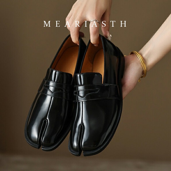 รองเท้า Tabi สีดำ หนังแก้ว ปลา - Women'S Shoes In Wide Width บทวิจารณ์และราคา