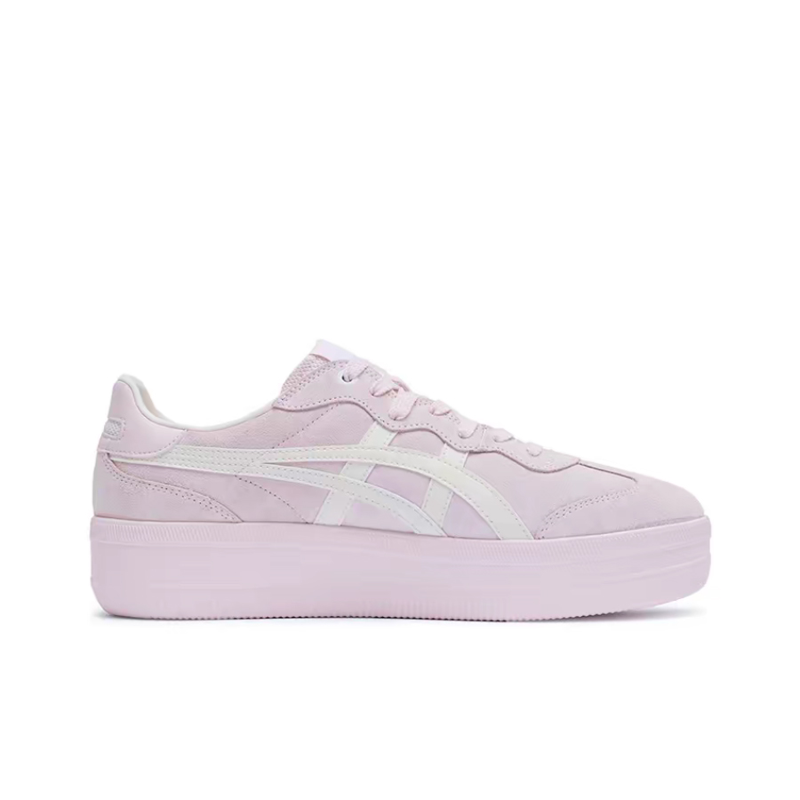 รองเท้าลำลองผู้หญิงสีชมพูทรงเต - Women'S Shoes Tiger Onitsuka บทวิจารณ์และราคา