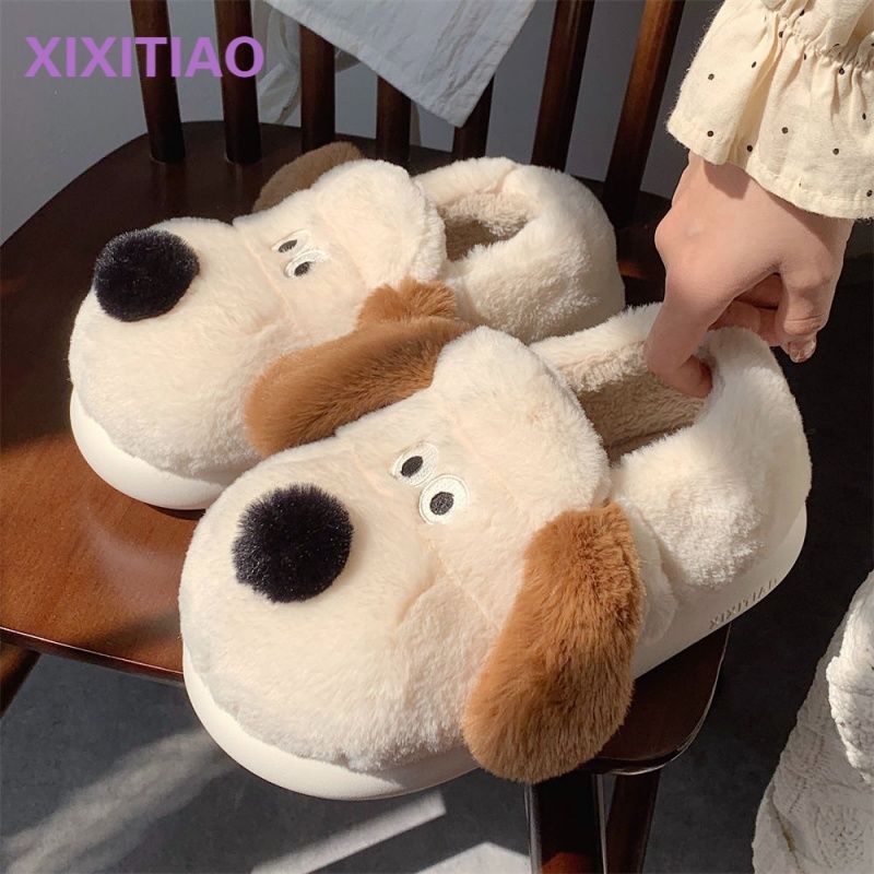 Size36-45 Hug สุนัขรองเท้าแตะร - Women Shoes Winter บทวิจารณ์และราคา