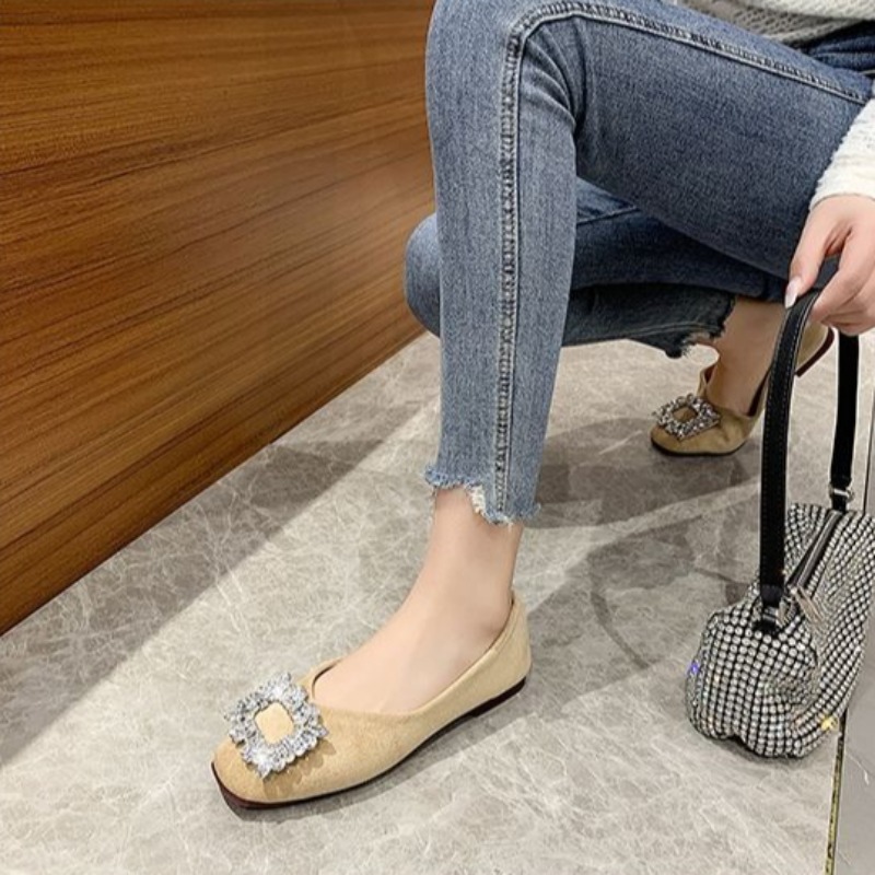 รองเท้าสตรีแบบสวมทรงเหลี่ยม ไซ - Women'S Shoes In Wide Width บทวิจารณ์และราคา