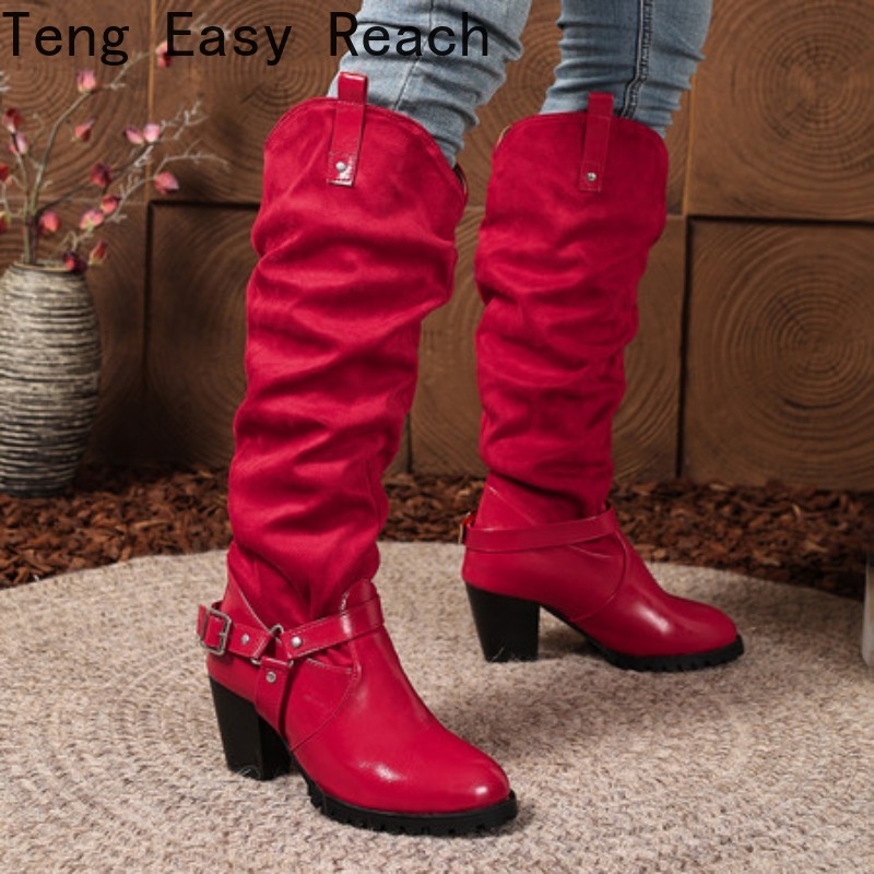 จีบผู้หญิงเข่ารองเท้าบูทสูง We - Women'S Shoes Easy Street บทวิจารณ์และราคา