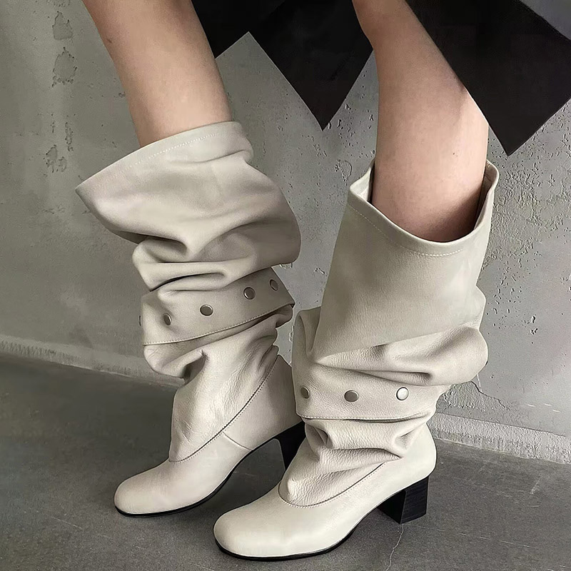 รองเท้าบูทส้นสูงแบบยาวถึงเข่าส - Women'S Shoes Size 12 บทวิจารณ์และราคา