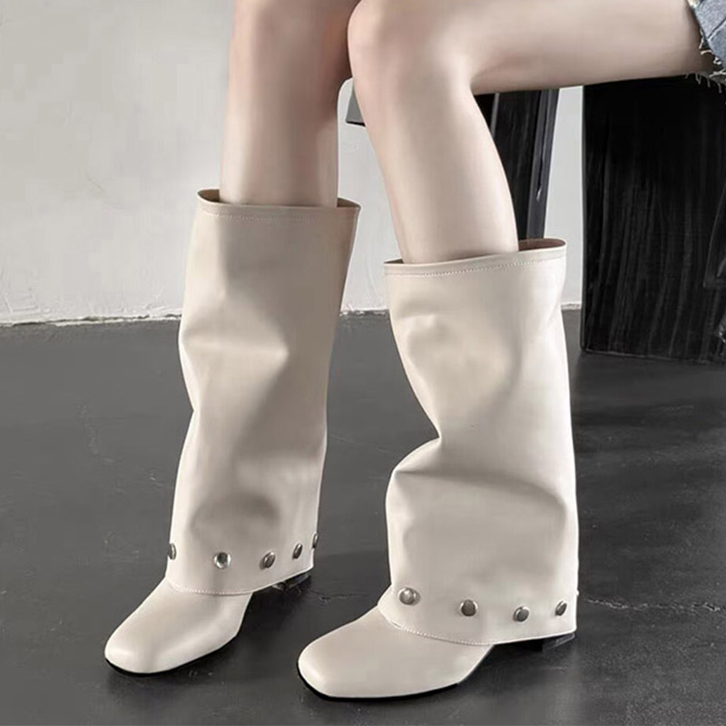 รองเท้าบูทส้นสูงแบบยาวถึงเข่าส - Women'S Shoes Size 12 บทวิจารณ์และราคา