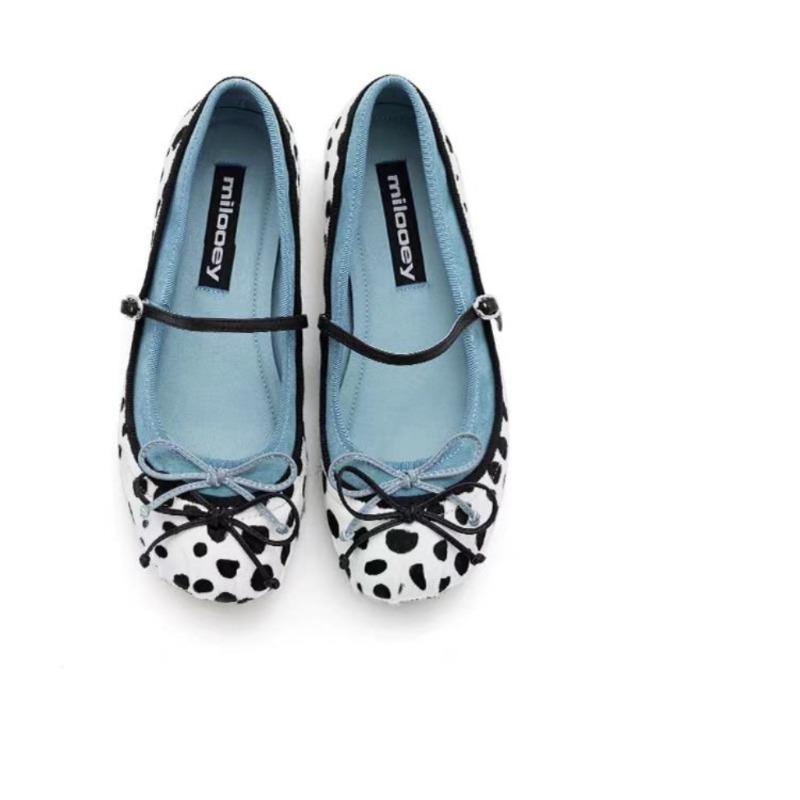 รองเท้าบัลเล่ต์ทรงกลมพื้นเรียบ - Women'S Shoes Round Toe บทวิจารณ์และราคา