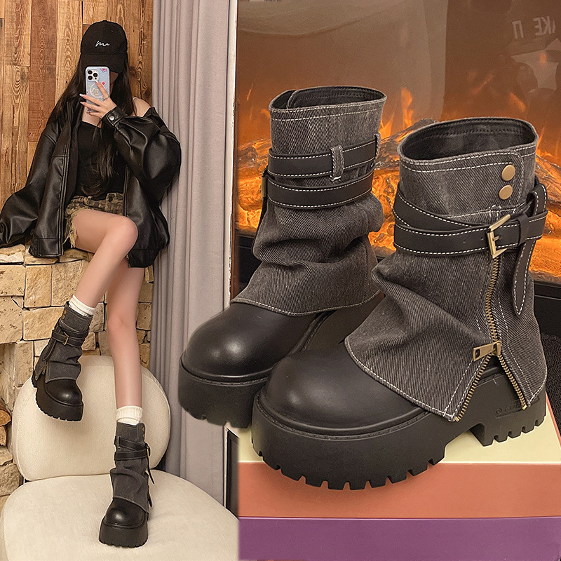 รองเท้าบูทหุ้มข้อสำหรับผู้หญิง - Women Shoes Size Chart บทวิจารณ์และราคา
