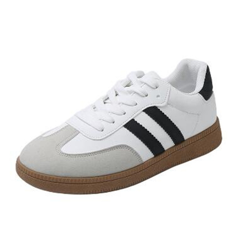 รองเท้าหนังนิ่มทรงกลมสไตล์เรโท - Women'S Shoes Round Toe บทวิจารณ์และราคา