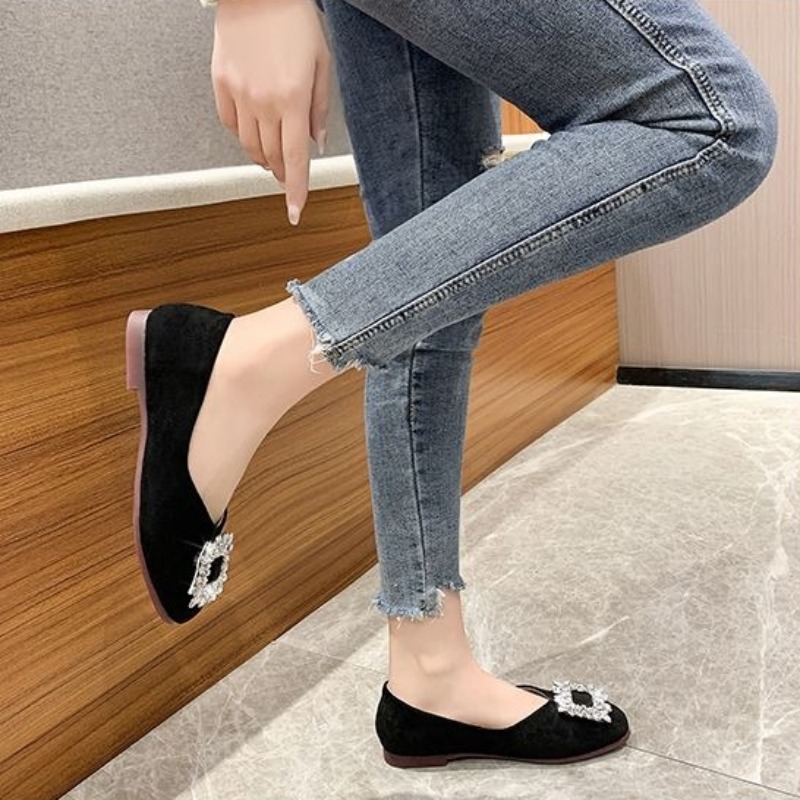 รองเท้าสตรีแบบแบน ไซส์ 35-42 ส - Women'S Shoes In Wide Width บทวิจารณ์และราคา