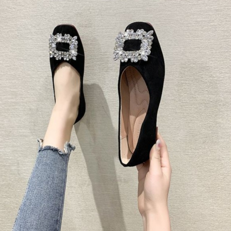 รองเท้าสตรีแบบแบน ไซส์ 35-42 ส - Women'S Shoes In Wide Width บทวิจารณ์และราคา