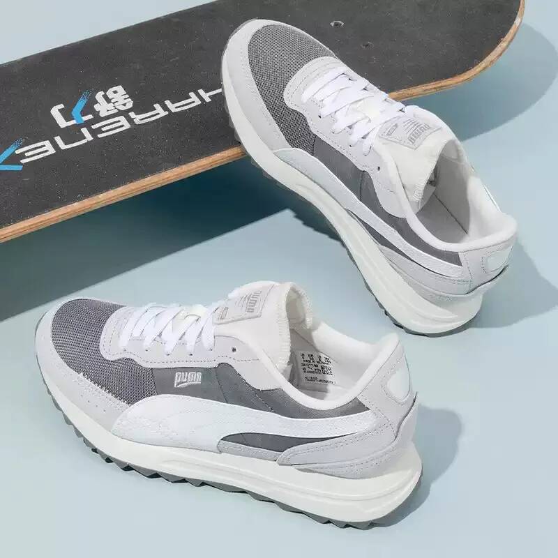 PUMA รองเท้าผ้าใบผู้ชายสีขาวสี - Women Shoes Puma บทวิจารณ์และราคา