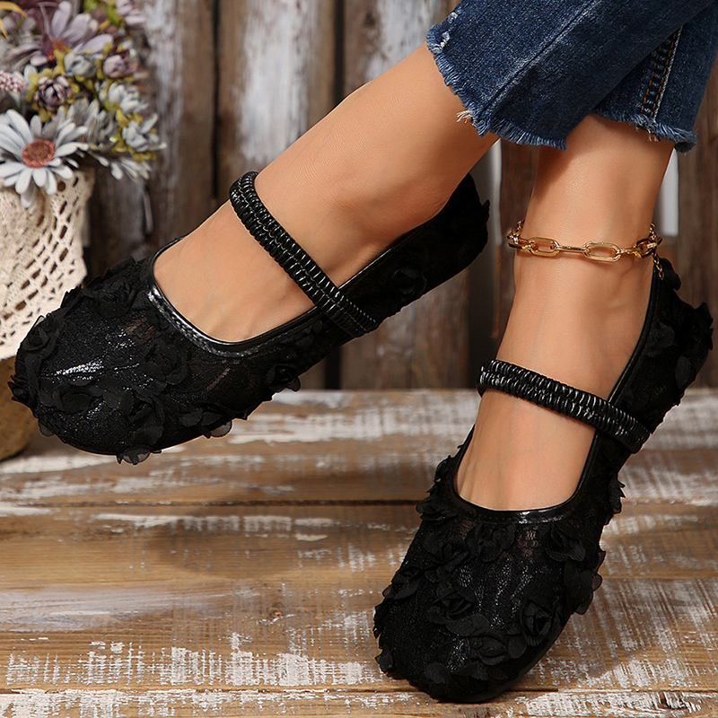 รองเท้าผู้หญิงรองเท้าตาข่ายระบ - Women'S Shoes Round Toe บทวิจารณ์และราคา