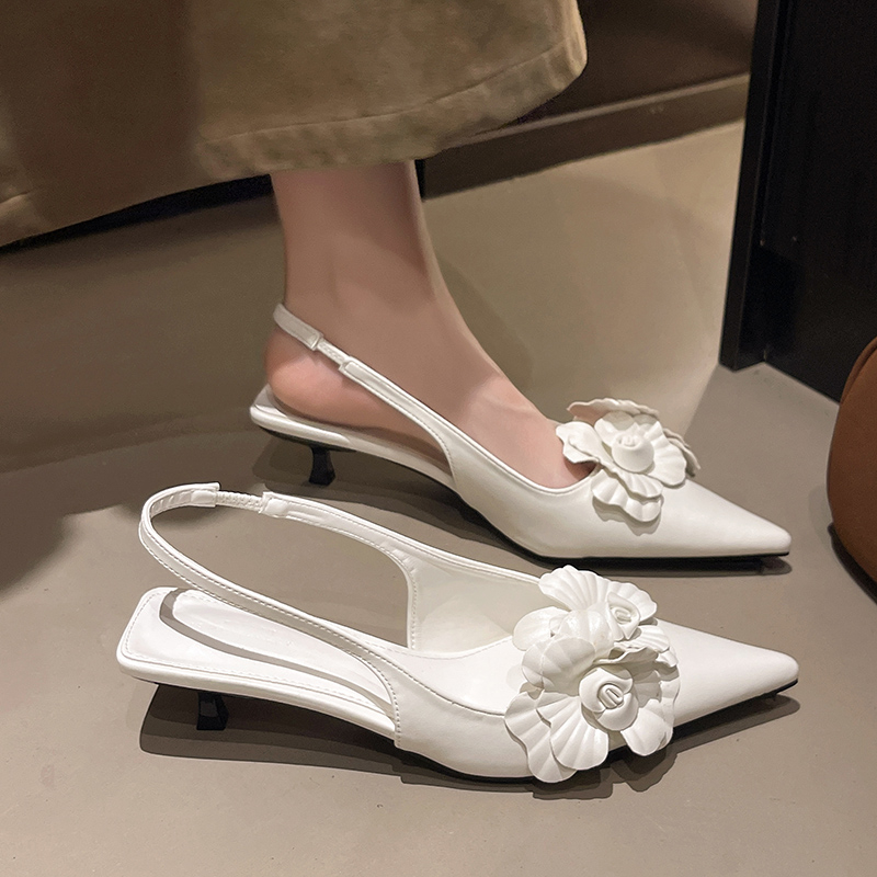 รองเท้าส้นสูงแบบสวมสไตล์ใหม่สำ - Women Shoes Mules บทวิจารณ์และราคา