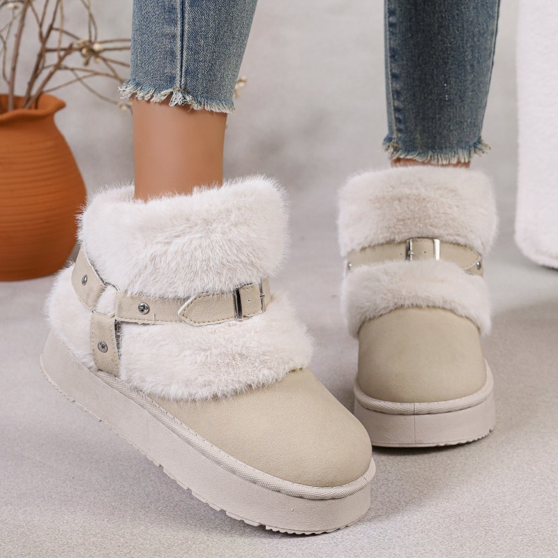 รองเท้าบูทหิมะแบบมีขนบุสำหรับผ - Women'S Shoes Size 12 บทวิจารณ์และราคา