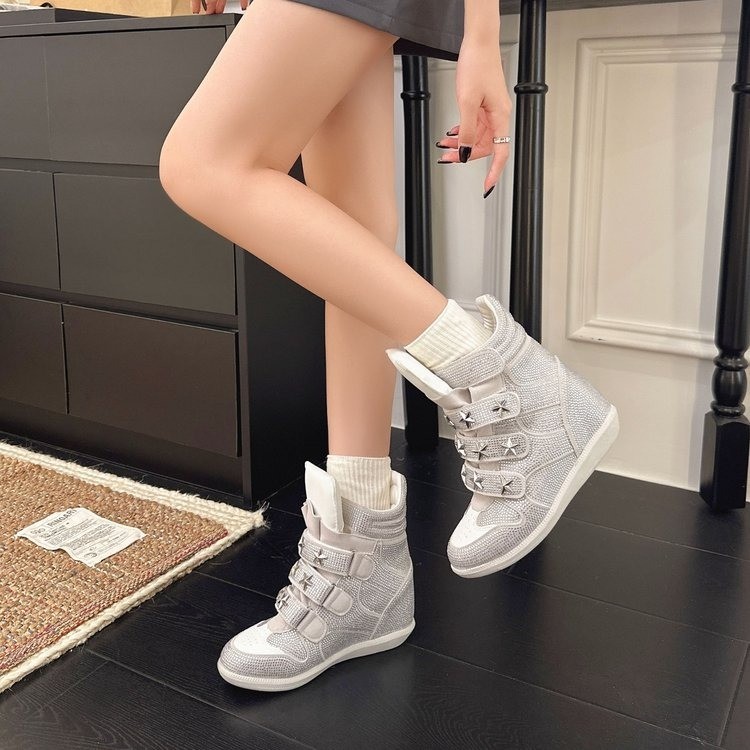รองเท้าผ้าใบผู้หญิงสไตล์เรโทรป - Women Shoes Size Chart บทวิจารณ์และราคา