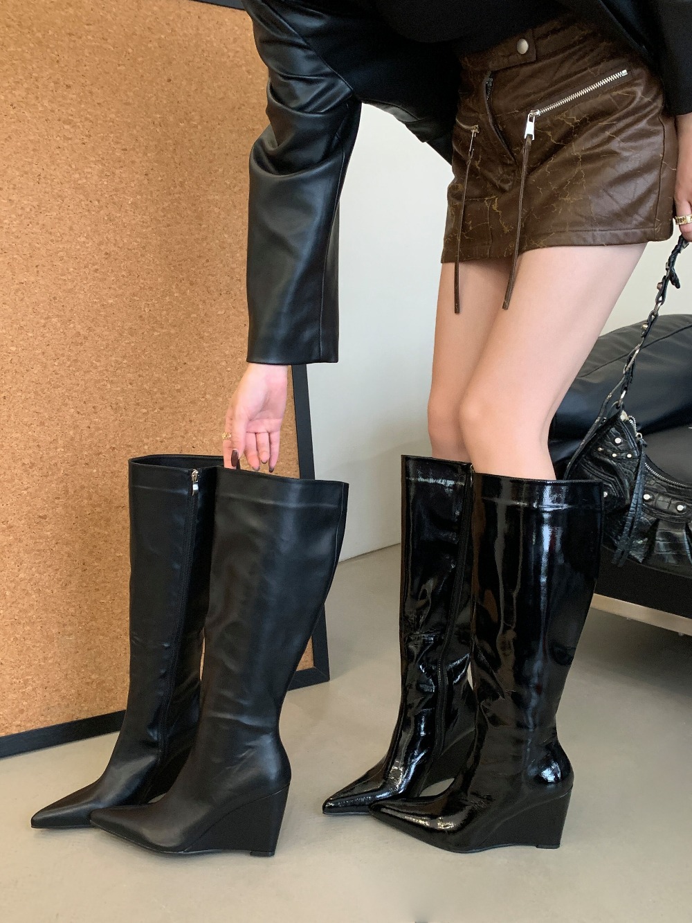 รองเท้าบูทส้นสูงเซ็กซี่สำหรับผ - Women'S Shoes Easy Street บทวิจารณ์และราคา