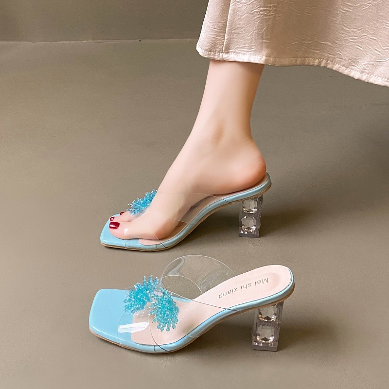 รองเท้าส้นสูงผู้หญิงแบบใหม่ ปร - Women Shoes Mules บทวิจารณ์และราคา