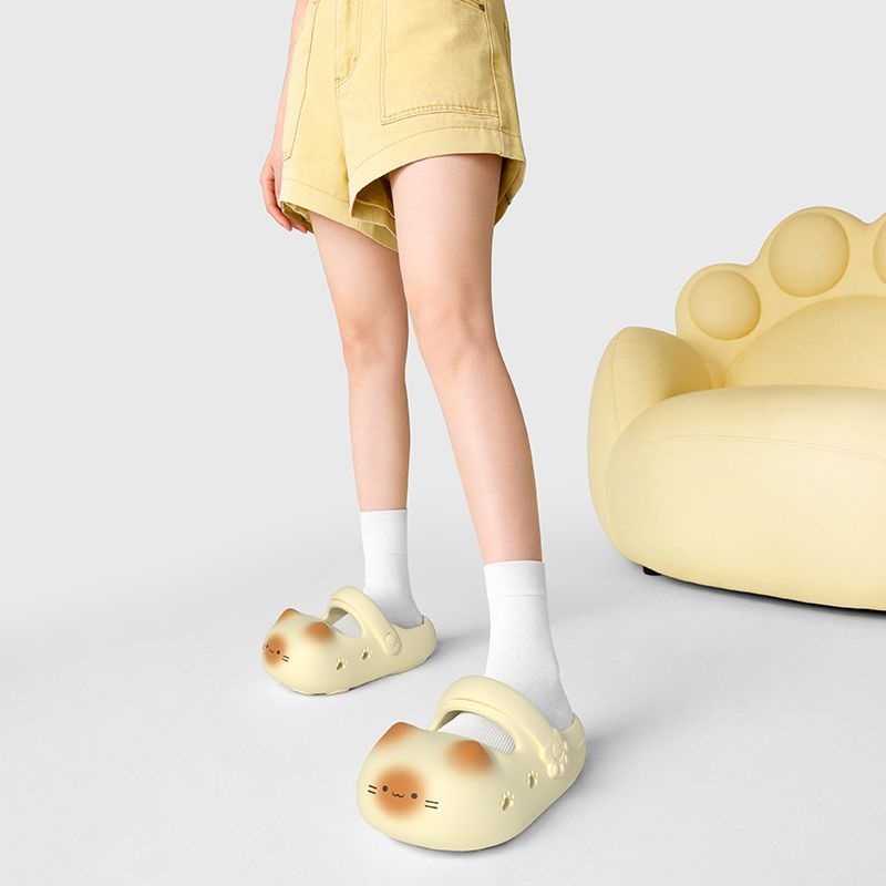 รองเท้าแตะแมวดำดีไซน์ใหม่สำหรั - Women'S Shoes For Flat Feet บทวิจารณ์และราคา